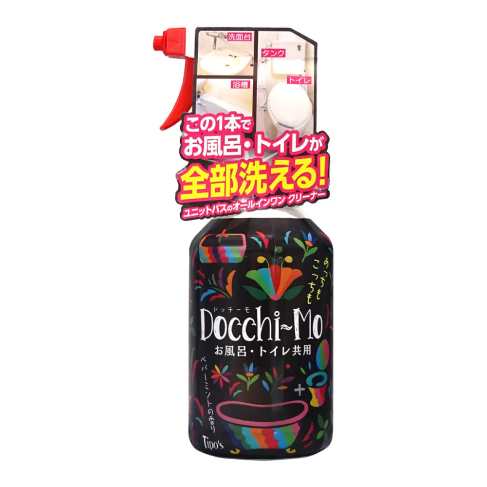 Dung Dịch Tẩy Đa Năng Cho Phòng Tắm & Nhà Vệ Sinh, Tipo`s Docchi-Mo, Bathroom & Toilet Spray Cleaner (500ml) - YUWA